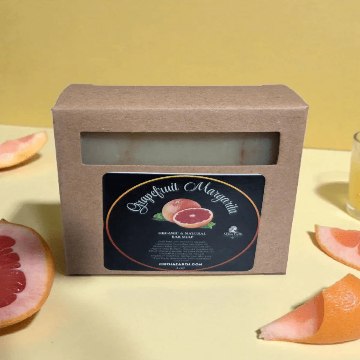 Motha Earth Grapefruit Margarita Bar Soap - Motha Earth Health and Beauty Supply