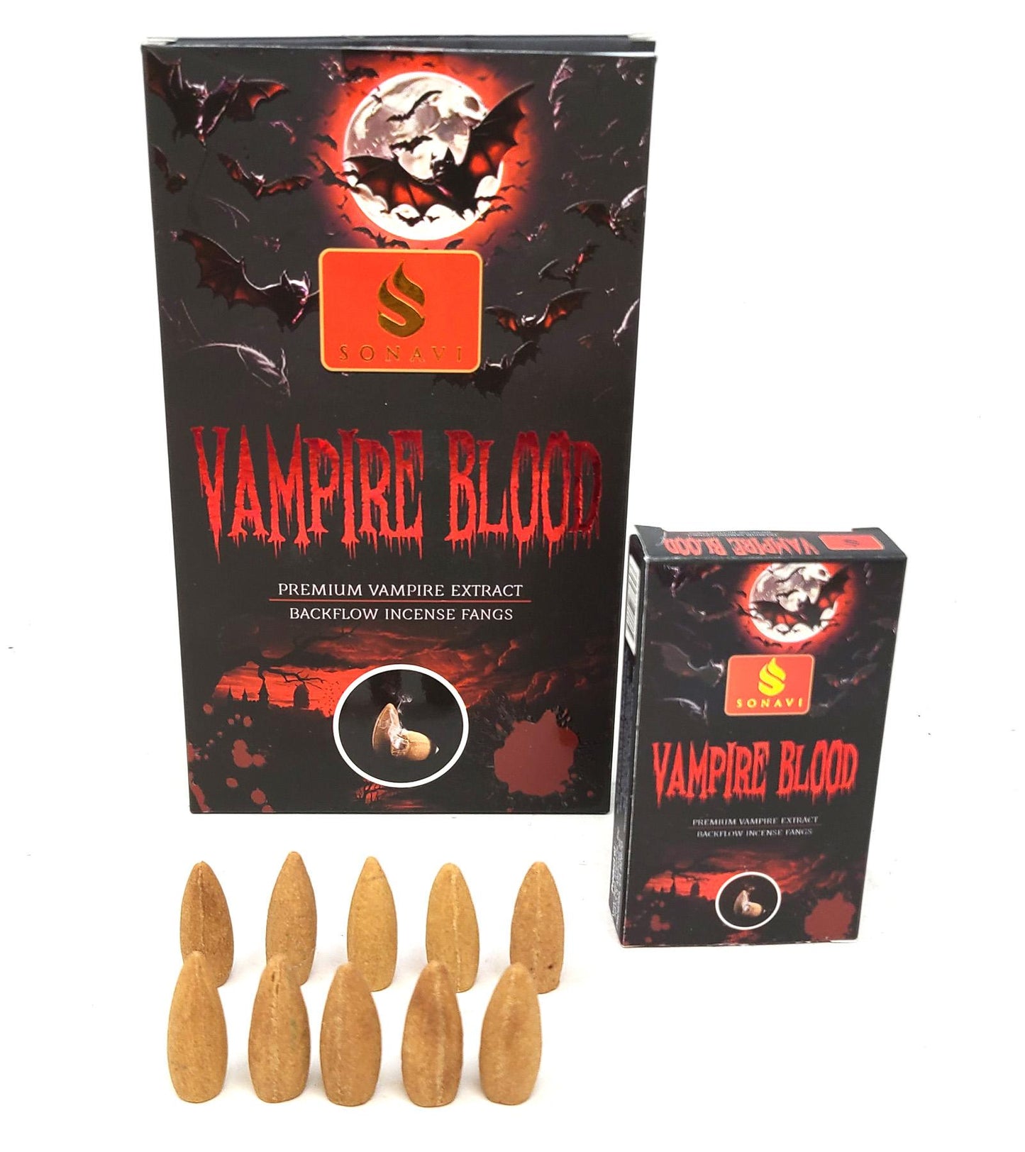 SONAVI Vampire Blood Backflow Cones - Motha Earth Health and Beauty Supply