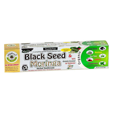 Organic Moringa & Black Seed Toothpaste - Motha Earth Health and Beauty Supply