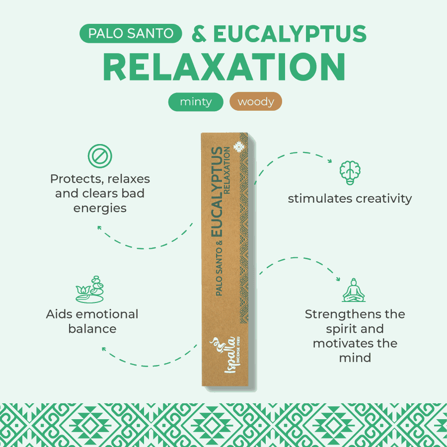 Ispalla Palo Santo & Eucalyptus Incense - Motha Earth Health and Beauty Supply