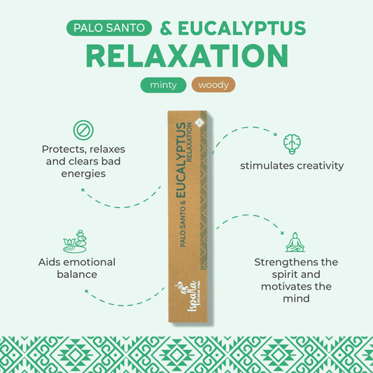 Ispalla Palo Santo & Eucalyptus Incense - Motha Earth Health and Beauty Supply