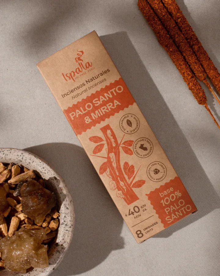 Ispalla Palo Santo & Myrrh Incense Stick - Motha Earth Health and Beauty Supply