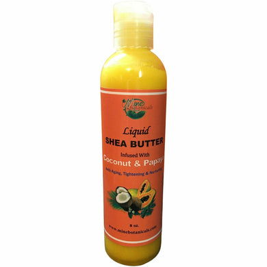 Natural Liquid Shea Butter - Motha Earth Health and Beauty Supply