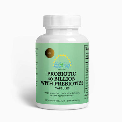 Motha Earth Probiotic 40 Billion with Prebiotics - Motha Earth Health and Beauty Supply