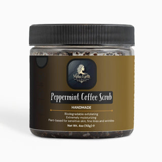 Motha Earth Peppermint Coffee Scrub - Motha Earth Health and Beauty Supply