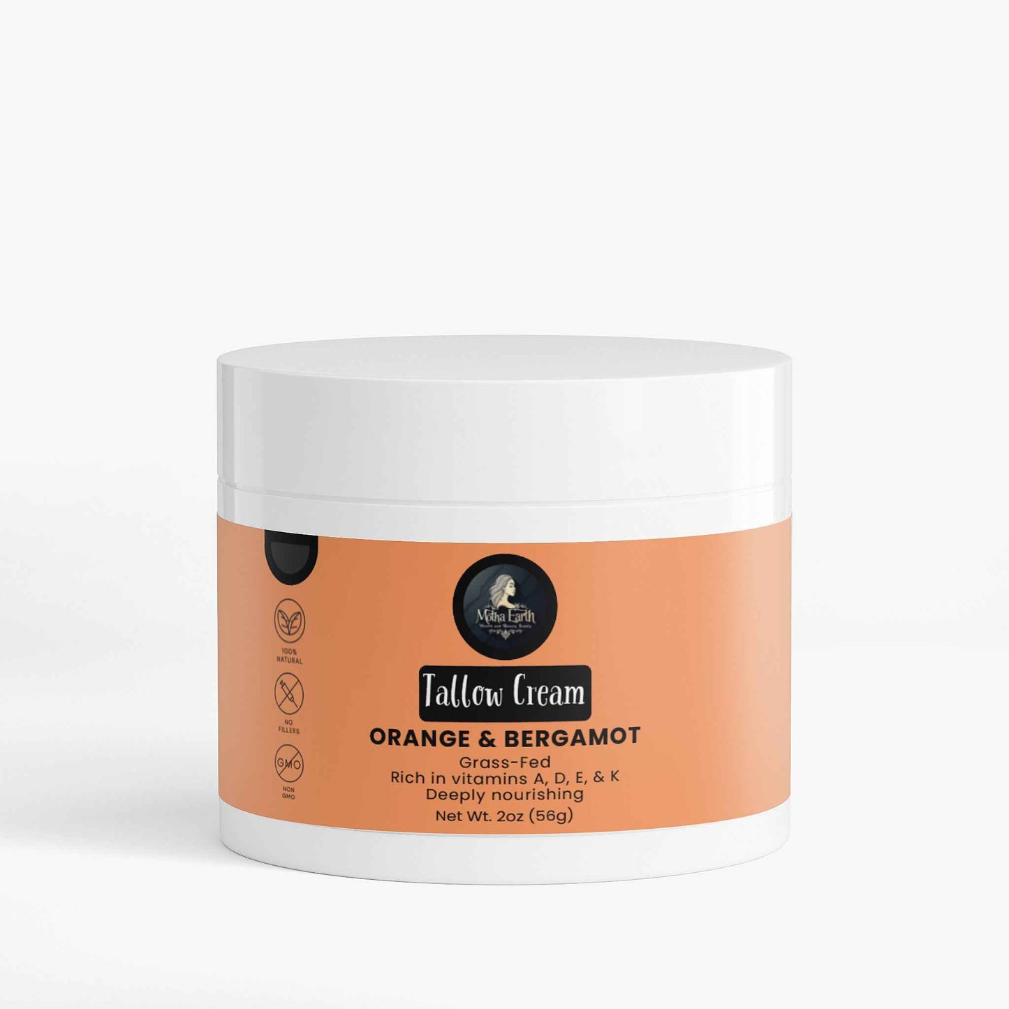 Motha Earth Tallow Cream Orange & Bergamot