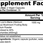 Motha Earth Lion's Mane Mushroom Capsules - Motha Earth Health and Beauty Supply