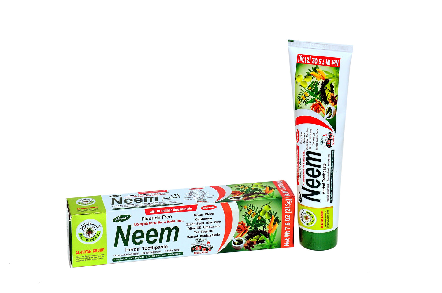 Organic Herbal Neem Toothpaste - Motha Earth Health and Beauty Supply