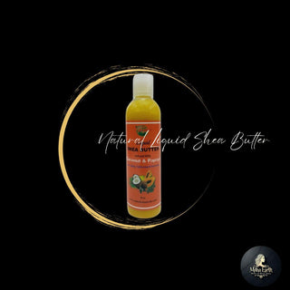 Natural Liquid Shea Butter - Motha Earth Health and Beauty Supply