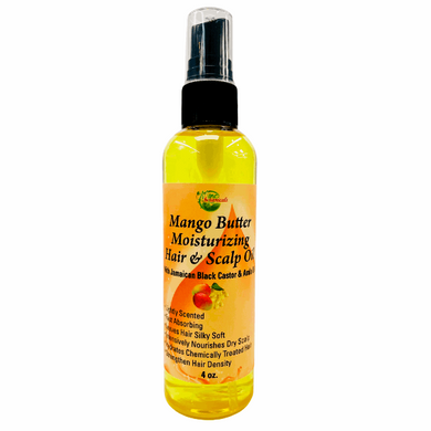 Mango Butter Moisturizing Hair & Scalp Oil - Motha Earth Health and Beauty Supply