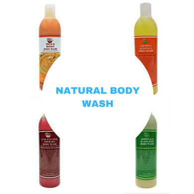 Natural Body Wash - Motha Earth Health and Beauty Supply