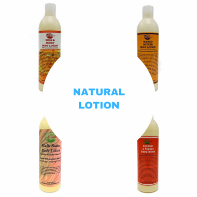 Natural Body Lotion - Motha Earth Health and Beauty Supply