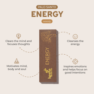 Ispalla - Energy (Palo Santo) Incense - Motha Earth Health and Beauty Supply