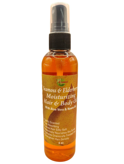 Shea Butter Moisturizing Hair & Scalp Oil - Motha Earth Health and Beauty Supply