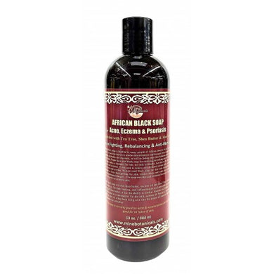 Liquid African Black Soap - Motha Earth Health and Beauty Supply